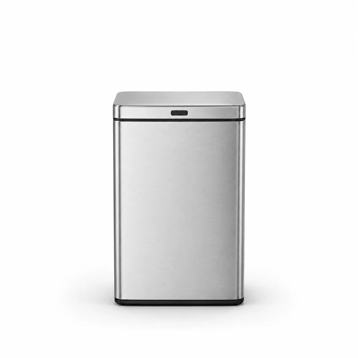 Lixeira Automática com Sensor Inteligente em Aço Inox Escovado — imagem 1