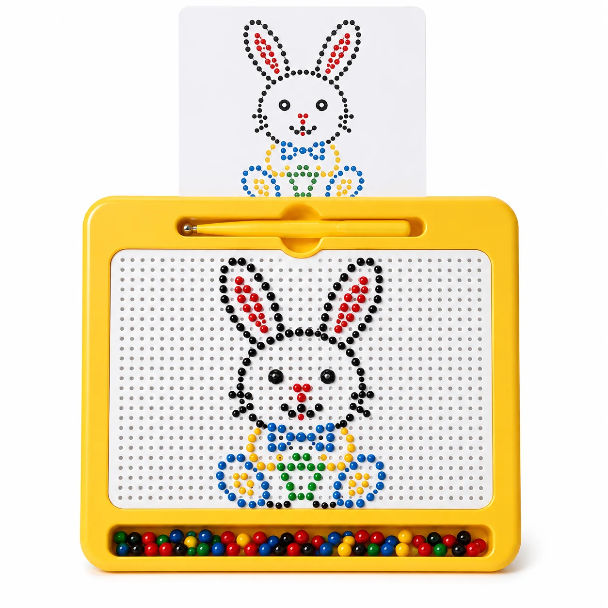 Lousa Magnética Infantil MONTELLI + Caneta e Cartões de Padrões